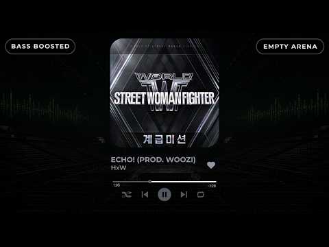 [BASS BOOSTED + EMPTY ARENA] HOSHI X WOOZI - ECHO! (PROD. WOOZI) |kpoptifyy