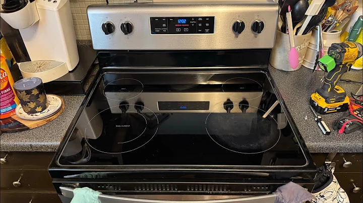 Whirlpool stove say Cooktop on Cooktop hot diagnostics and fix| YWFE510S0HS0