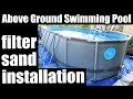 Pool Filter Sand - Bestway Swimming Pool - Costco Above Ground Pools - DIYDoers