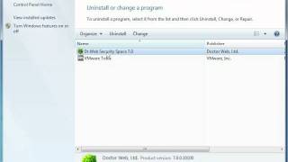 Uninstallation Guide - Dr.web Security Space 7.0 For Windows Drwebhk.com