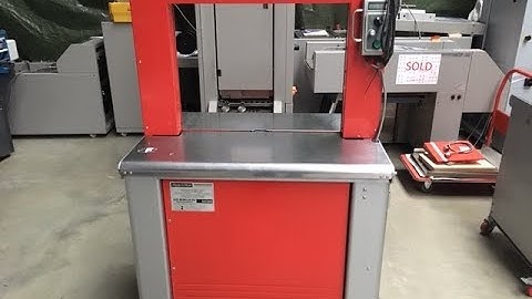 TRANSPAK used strapping machine TP-702-59 - LA-POSTPRESS - #22214