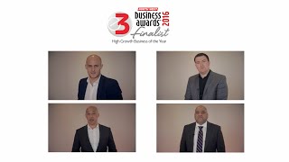 High Growth Business of the Year Finalists - E3 Business Awards 2016