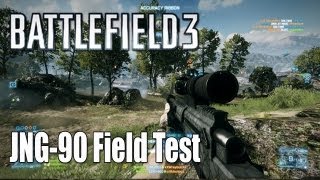 Battlefield 3: JNG-90 Field Test (Sniper Gameplay/Commentary)