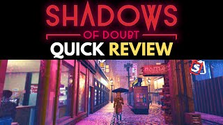 Shadows of Doubt - Early Access Quick Review