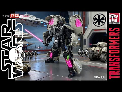 变形金刚星球大战死星 Hasbro Star Wars Transformers Darth Vader