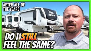 Max Windows & Max Airflow Couple's RV! 2024 Jayco Eagle 321RSTS Fifth Wheel RV