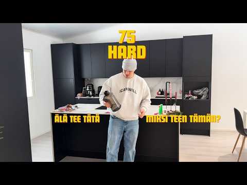 75 HARD HAASTE! Onko tässä mitään järkeä?