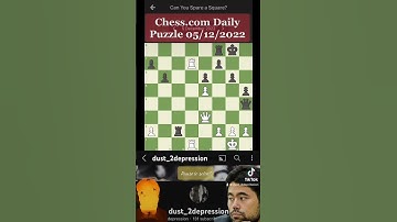 Chess.com Daily Puzzle 05/12/2022 ‘Can You Spare a Square?’ - explanation In the comments!