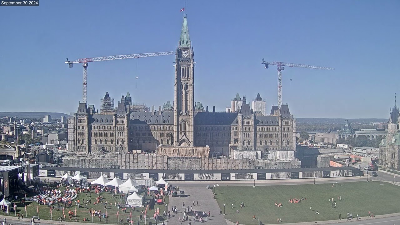 Parliament Hill Timelapse: September 30th 2024