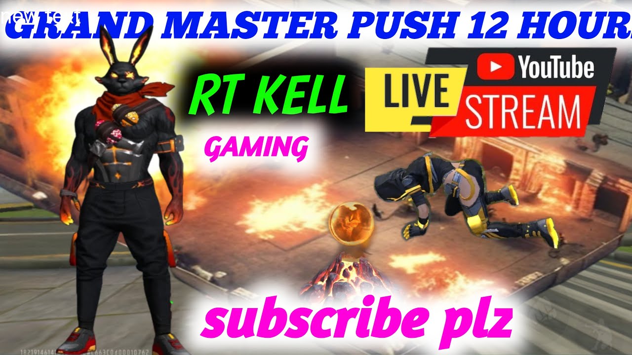 CS grand master push 🥰RT KELL GAMING live stream like comment - YouTube