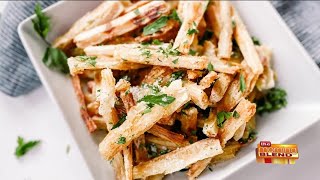 Oven Baked Yuca Truffle Fries Bring the Flavor to 2021! Baked Yuca Fries