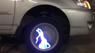 AUDEW Car Wheel Light LED Programmable Version Q1 40 LED 50-Patterns DIY