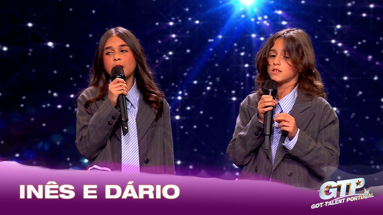 Inês e Dário a cantarem “Roubei-te Um Beijo” de Buba Espinho.| Apuramento | Got Talent Portugal 2024