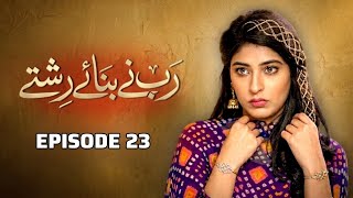 Rab Nay Banaye Rishtay Episode 23 | Aijaz Aslam Sonia Mishal Asma Abbas MNA Pakistani Drama Official