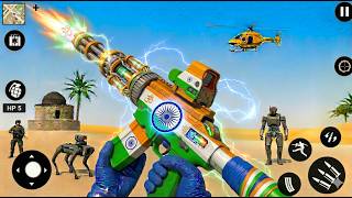 FPS Robot Shooter Strike Anti-Terrorist Shooting🚁🪂 New #2026 Update Android GamePlay screenshot 1