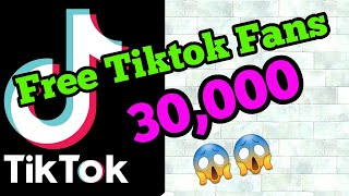 How To Get FREE TikTok Followers FREE 🤗🤗TikTok Fans I show to Get tik tok followers iOS & Android screenshot 5