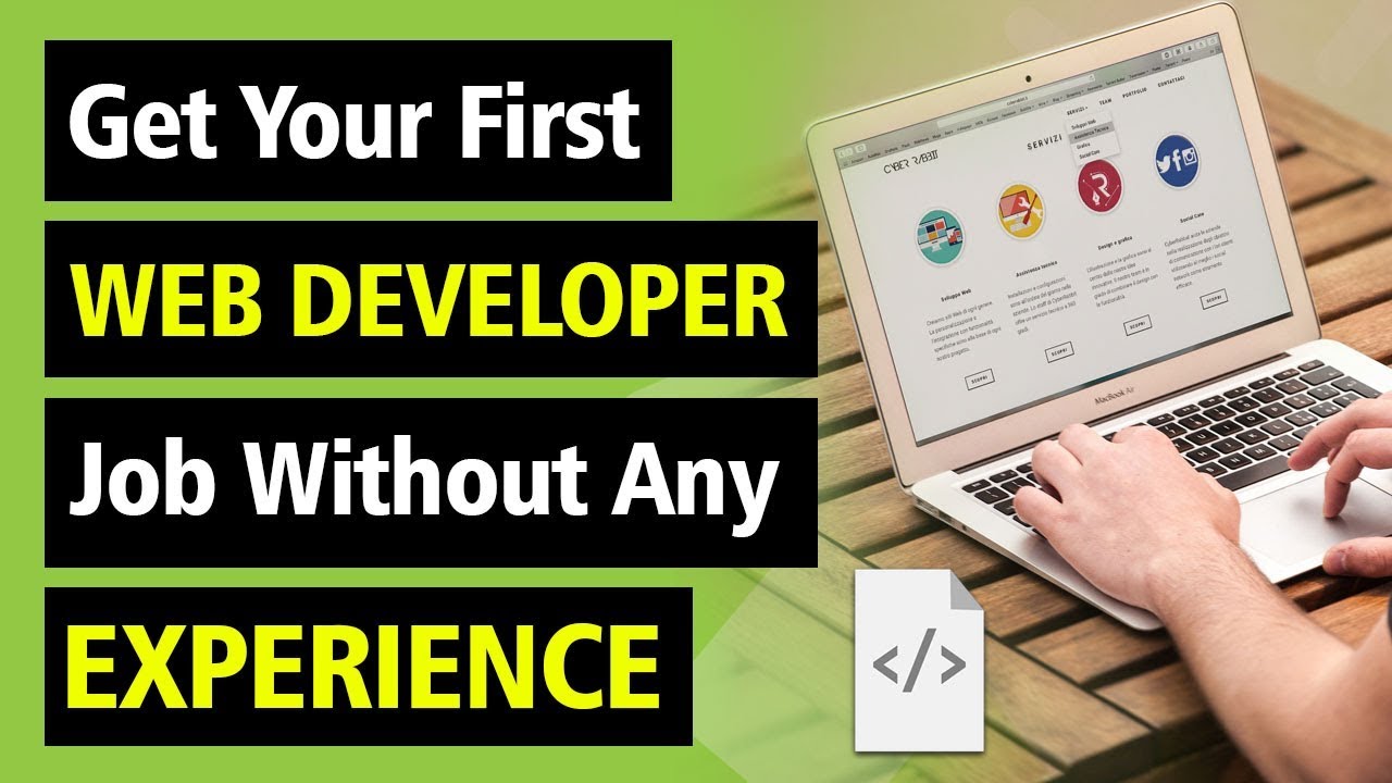 How to Get Web Development Job Without Any Experience (Hindi) - YouTube