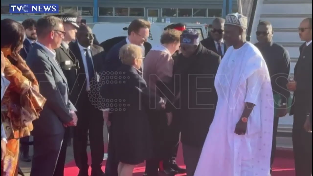 BREAKING: President Tinubu Arrives In UK For Two-Day State Visit