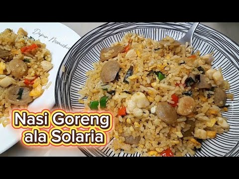 Resep Nasi Goreng Solaria Tanpa Udang