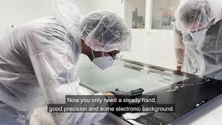 Fluxtouch Pcap Touch Foil Lamination