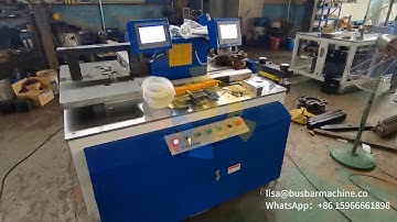 SS-30-3CNC PRO CNC busbar punching and cutting machine exported to Egypt