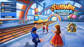 Best Running Game On Play Store Subway Princess Runner - Gameplay