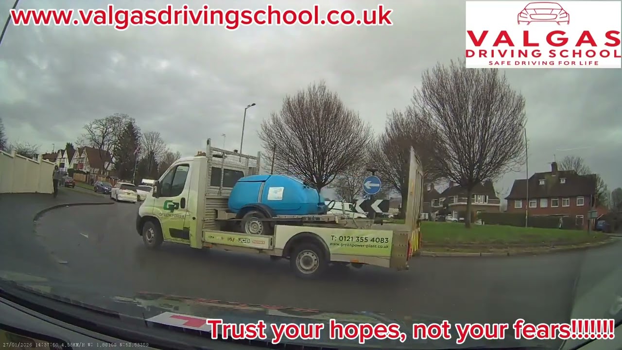 Kingstanding DVSA actual driving test route [8A] 