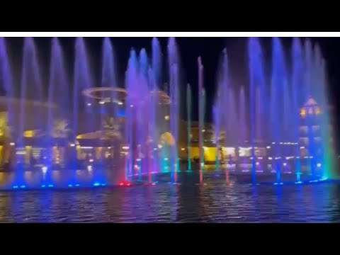 Colorful Fountain and Relaxing#amazing#fountain#colorful