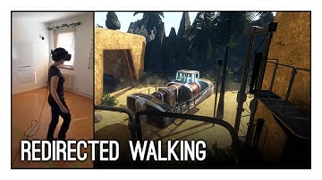 Redirected Walking in VR (Tech Demo)
