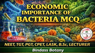 Microbiology Mcq | Economic Importance Of Bacteria Mcq | SSB PGT BOTANY | CPET BOTANY  screenshot 2