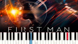 First Man - Quarantine (Piano Tutorial)