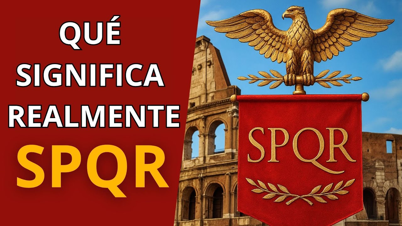 ¿QUÉ SIGNIFICA REALMENTE SPQR? EL SÍMBOLO MÁS PODEROSO DE LA ANTIGUA ROMA