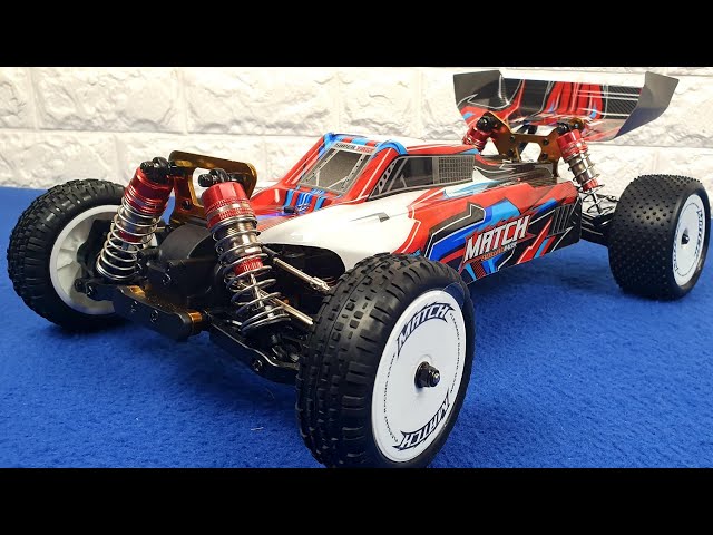 Wltoys 1/10 104001 4wd Unboxing + Test 2S 3S Lipo 2.4G 4WD Rc Car