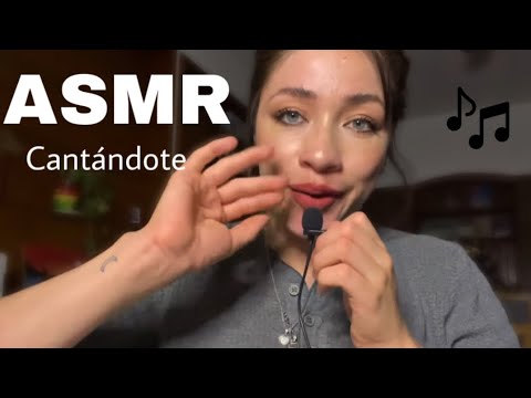 Asmr CANTÁNDOTE 🎤💤 susurrado /  ASMR whispering- Asmr en español *