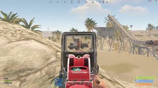 Rust - 1v1 5k hour LR+L96 vs My MP5 & No Armor