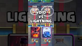 NEW Void Spell VS Lightning ⚡️ #clashroyale #shorts screenshot 2