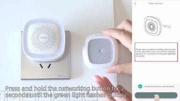 Operation Guide: HEIMAN Smart Temperature and Humidity Sensor HS1HT