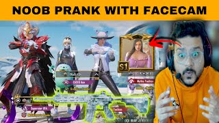 Finally Noob Prank With Facecam Random Rich Pro Girls Shocked After Seeing My Gameplay