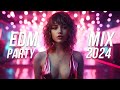 Edm party mix 2024  best techno  electro house music 2024