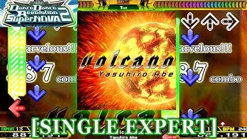 【DDR SN2】 volcano [SINGLE EXPERT] 譜面確認＋クラップ