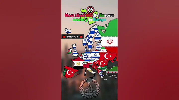 Most liked Middle Eastern country in Europe | #europe #mapping
