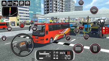 Bus Simulator Bangladesh Local Service Dhaka City - Android Gameplay #2