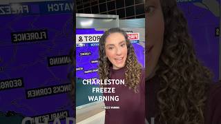 A FREEZE WARNING in Charleston? Who would’ve thought….. #charleston #southcarolina #winter #weather