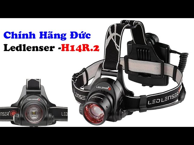 Đèn pin đội đầu siêu sáng Led Lenser H14.2 chính hãng Đức,đa chức năng ,đi mưa thoải mái