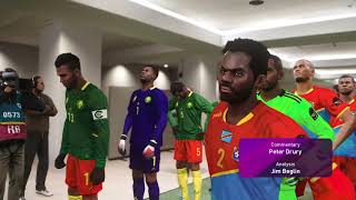 DR Congo vs Cameroon Live Stream - CHAN 2021 in PES 2020 | PES Africa