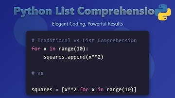 🐍 Python List Comprehension: A Beginner