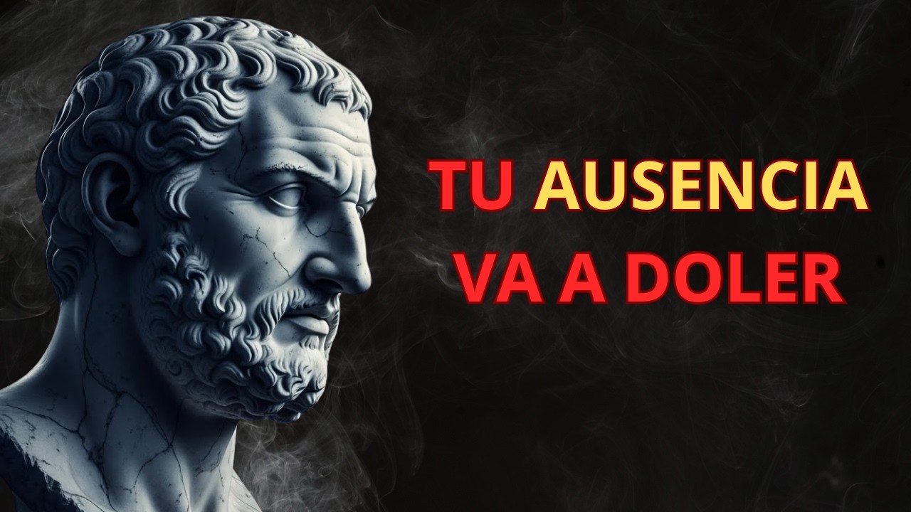 Cómo Hacer que Alguien Sienta TU AUSENCIA | DESAPARECE y Deja que Duela | Estoicismo