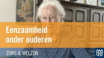 Eenzaamheid onder ouderen