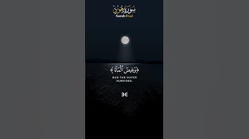 - تلاوة خاشعة  للشيخ عبدالنور رحيم الجزائري من سورة هود ﴿ وقيل يا أرض ابلعي ماءك ﴾🌹