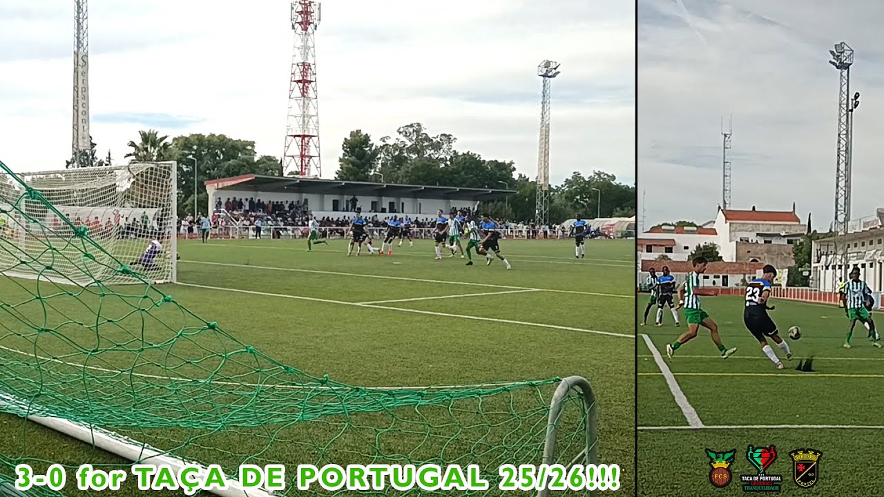 3-GOAL WIN TAKES THEM to NEXT ROUND of Taça de Portugal!!! (MATCHDAY VLOG #16)